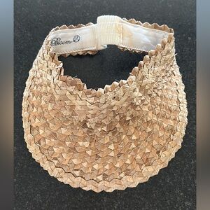 Rattan visor
